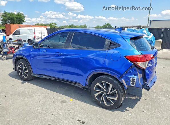 3CZRU5H12LM702225 2020 HONDA HR-V Blue Tył lewy