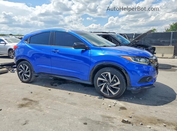 3CZRU5H12LM702225 2020 HONDA HR-V Blue Przód prawy