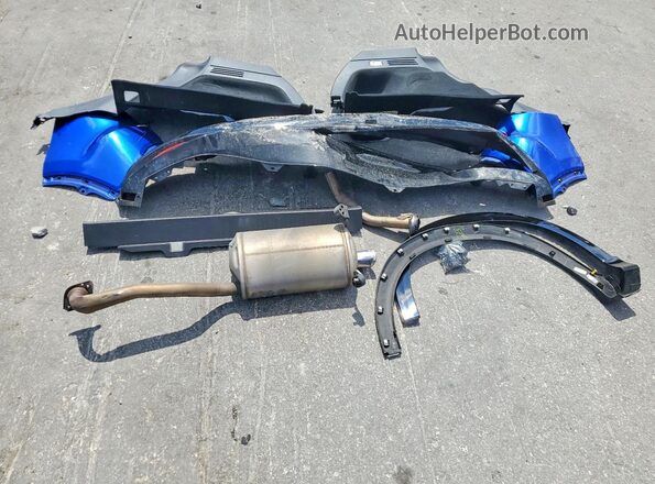 3CZRU5H12LM702225 2020 HONDA HR-V Blue Widok naklejki z numerem VIN