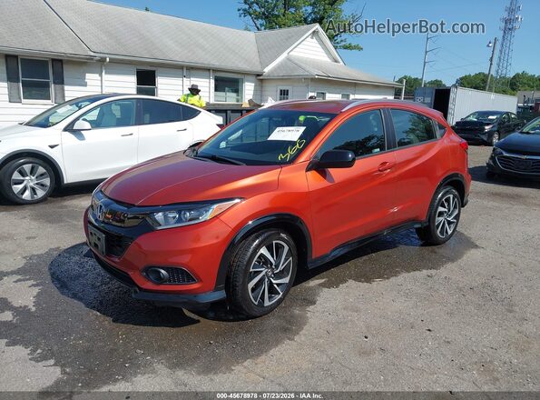 3CZRU5H12LM707960 2020 HONDA HR-V Orange Передня ліва чверть