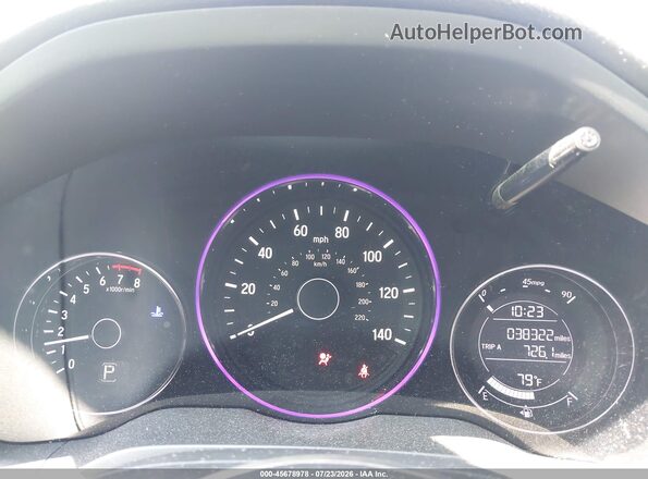 3CZRU5H12LM707960 2020 HONDA HR-V Orange Вид задніх сидінь