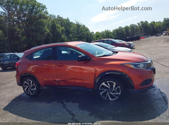 3CZRU5H12LM707960 2020 HONDA HR-V Orange Вид задньої частини салону