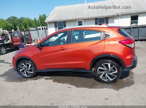 3CZRU5H12LM707960 2020 HONDA HR-V Orange Панорамний вид салону 360°