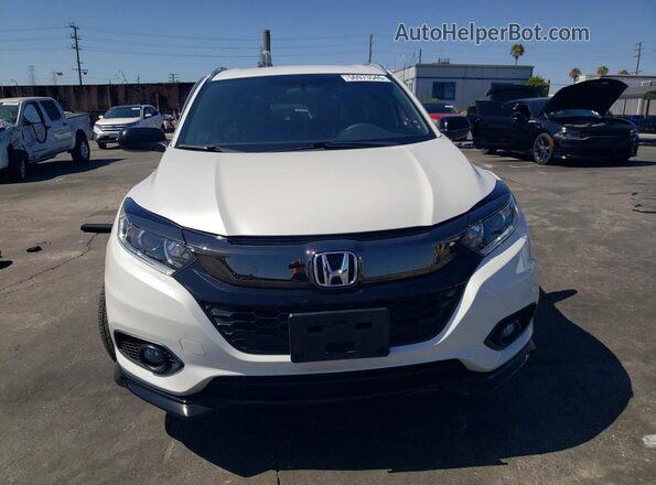 3CZRU5H12MM710052 2021 HONDA HR-V White წინა ხედი