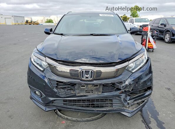 3CZRU5H12MM712125 2021 HONDA HR-V Black Front view