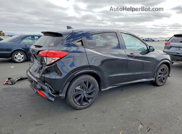 3CZRU5H12MM712125 2021 HONDA HR-V Black Rear right
