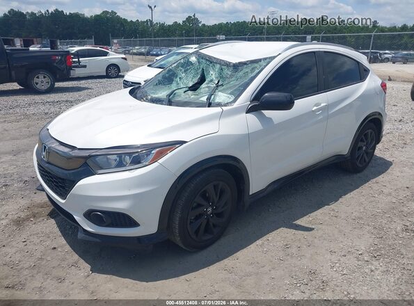 3CZRU5H12MM717244 2021 HONDA HR-V Белый Передняя левая четверть