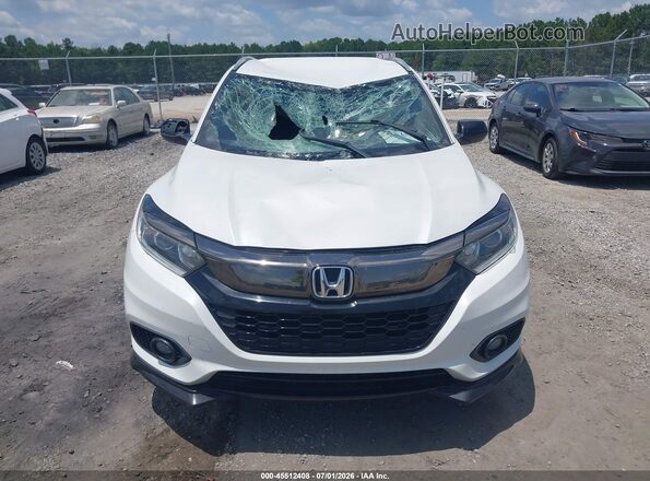 3CZRU5H12MM717244 2021 HONDA HR-V Белый Вид щитка приборов