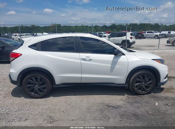 3CZRU5H12MM717244 2021 HONDA HR-V Белый Вид задней части салона