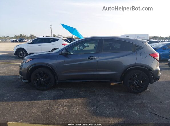 3CZRU5H12MM729569 2021 HONDA HR-V Gray Vista interior de 360 grados