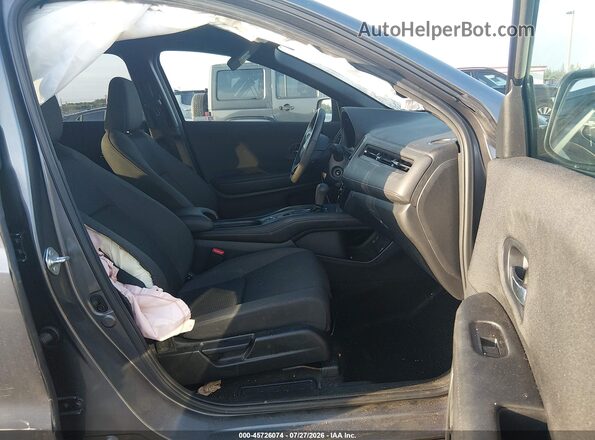 3CZRU5H12MM729569 2021 HONDA HR-V Gray Vista interior delantera