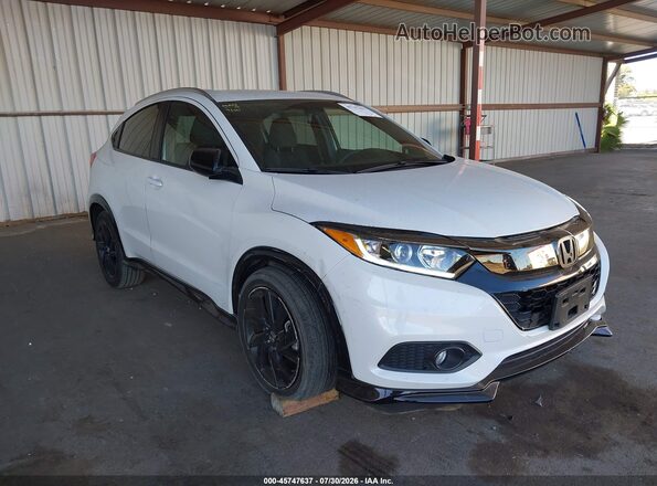 3CZRU5H13MM704521 2021 HONDA HR-V Белый Вид спереди