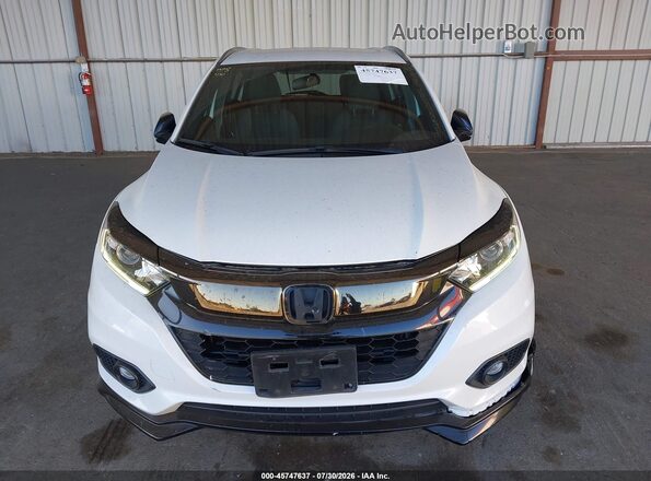 3CZRU5H13MM704521 2021 HONDA HR-V Белый Вид щитка приборов