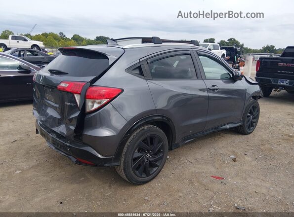 3CZRU5H13MM720444 2021 HONDA HR-V Gray Հետևի աջ