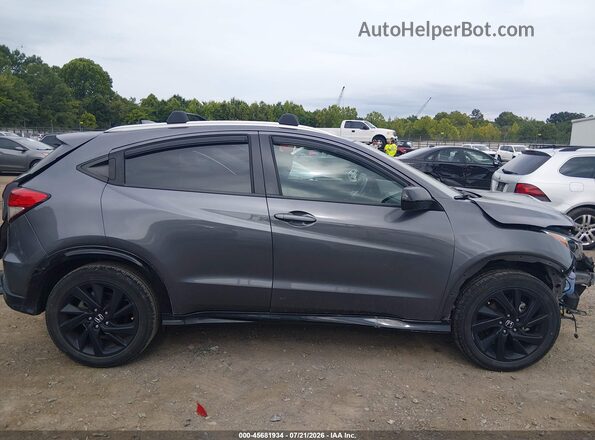3CZRU5H13MM720444 2021 HONDA HR-V Gray Սալոնի հետևի տեսք