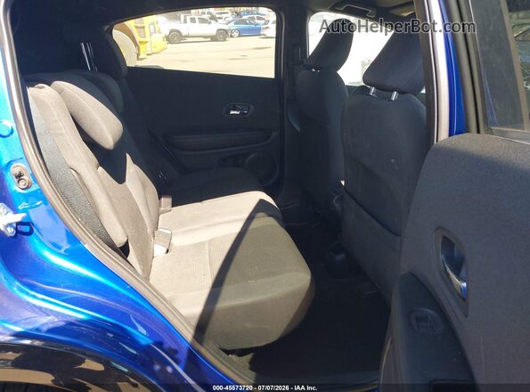 3CZRU5H13NM725337 2022 HONDA HR-V Blue Widok naklejki z numerem VIN