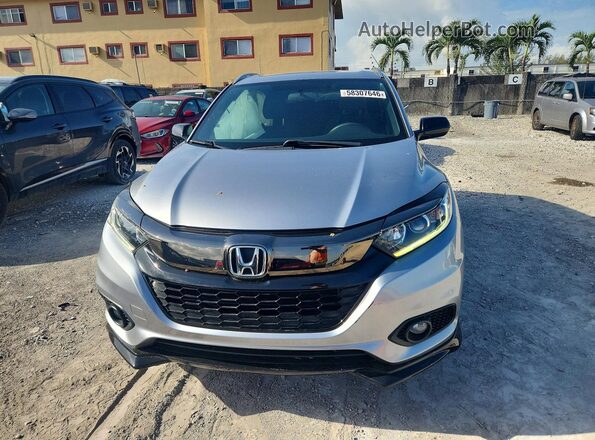 3CZRU5H14MM701269 2021 HONDA HR-V Silver Դիմացի տեսք