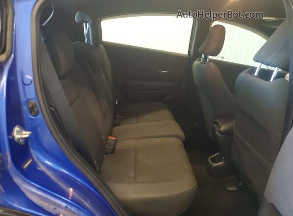 3CZRU5H15KG701714 2019 HONDA HR-V Blue Вид задньої частини салону