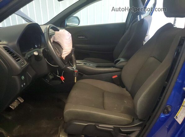 3CZRU5H15KG701714 2019 HONDA HR-V Blue Вид салону спереду