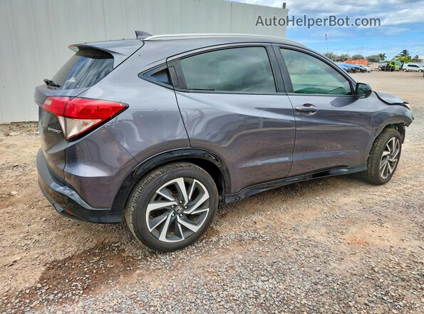 3CZRU5H15LM715406 2020 HONDA HR-V Charcoal Задня права чверть