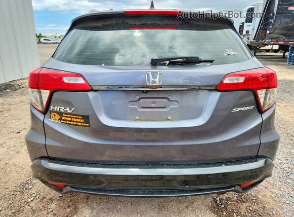 3CZRU5H15LM715406 2020 HONDA HR-V Charcoal Вид ззаду
