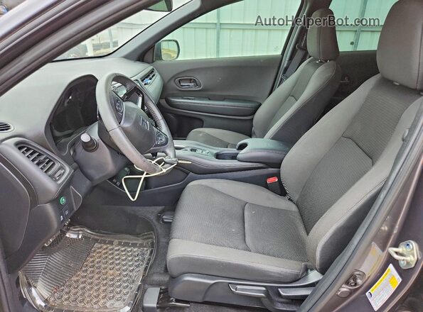 3CZRU5H15LM715406 2020 HONDA HR-V Charcoal Вид салону спереду