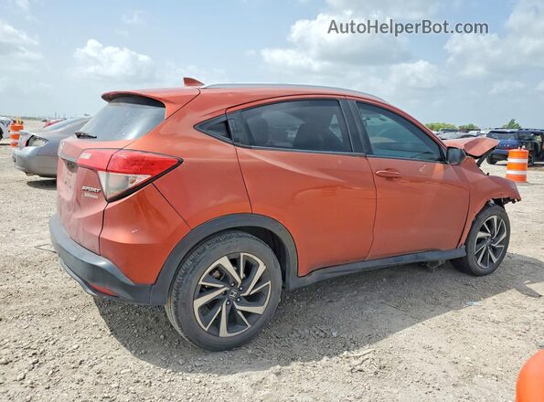 3CZRU5H16KG702029 2019 HONDA HR-V Orange უკანა მარჯვენა