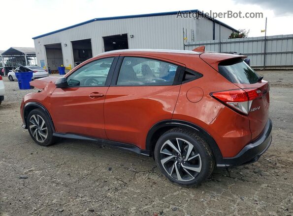 3CZRU5H16KG702791 2019 HONDA HR-V Orange Հետևի ձախ