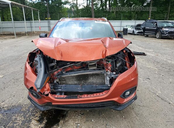 3CZRU5H16KG702791 2019 HONDA HR-V Orange Դիմացի տեսք