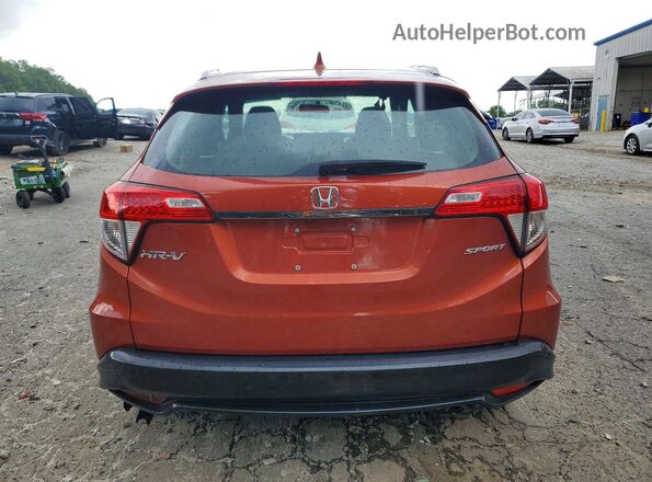 3CZRU5H16KG702791 2019 HONDA HR-V Orange Հետևի տեսք