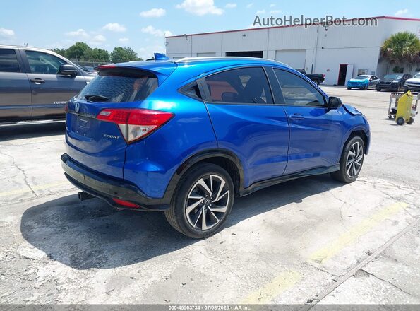 3CZRU5H1XLM714915 2020 HONDA HR-V Синий Задняя правая четверть