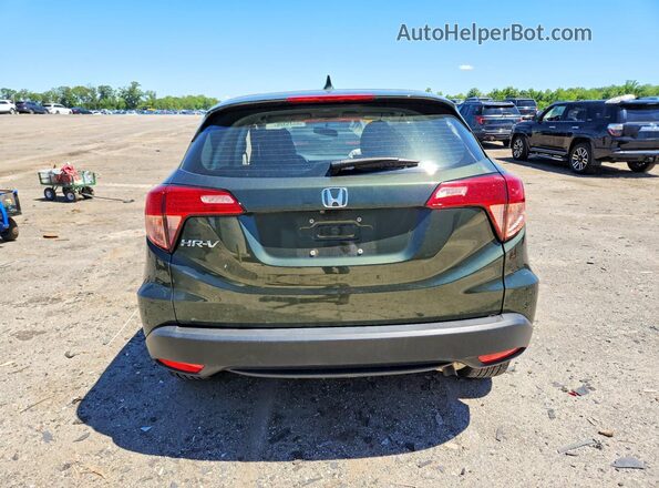 3CZRU5H30GM720553 2016 HONDA HR-V Green Вид ззаду
