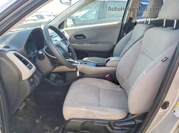 3CZRU5H30JM713724 2018 HONDA HR-V Gray Вид салону спереду