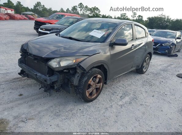3CZRU5H30JM716199 2018 HONDA HR-V Серый Передняя левая четверть