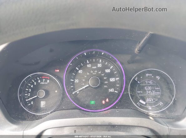 3CZRU5H30JM716199 2018 HONDA HR-V Серый Вид задних сидений