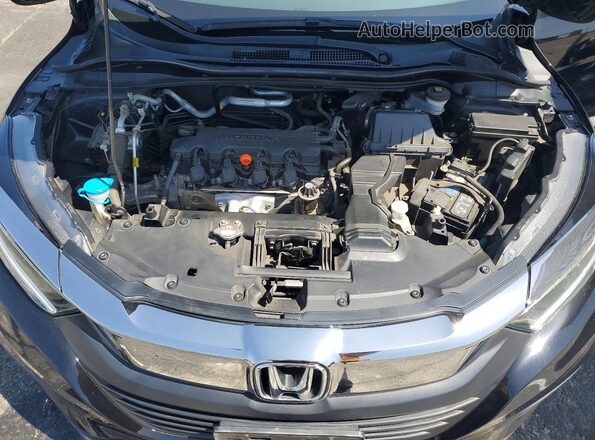 3CZRU5H30LG700151 2020 HONDA HR-V Black Widok wnętrza z tyłu