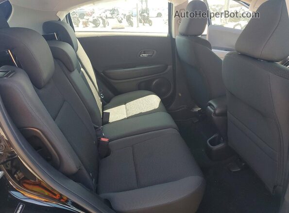 3CZRU5H30LG700151 2020 HONDA HR-V Black Widok tylnych siedzeń