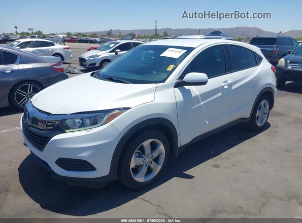3CZRU5H30MM707281 2021 HONDA HR-V White Առջևի ձախ երեք քառորդ տեսարան