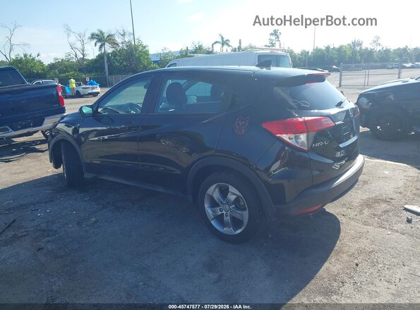 3CZRU5H31KG715093 2019 HONDA HR-V Black Trasero izquierdo