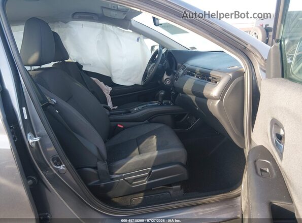 3CZRU5H31MM716426 2021 HONDA HR-V Gray Front interior view