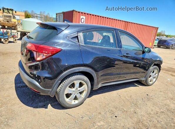 3CZRU5H32GM105552 2016 HONDA HR-V Black Задня права чверть
