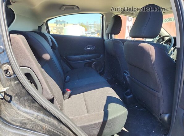 3CZRU5H32GM105552 2016 HONDA HR-V Black Вид задньої частини салону
