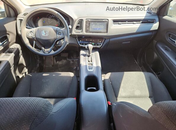 3CZRU5H32GM105552 2016 HONDA HR-V Black Вид панелі приладів