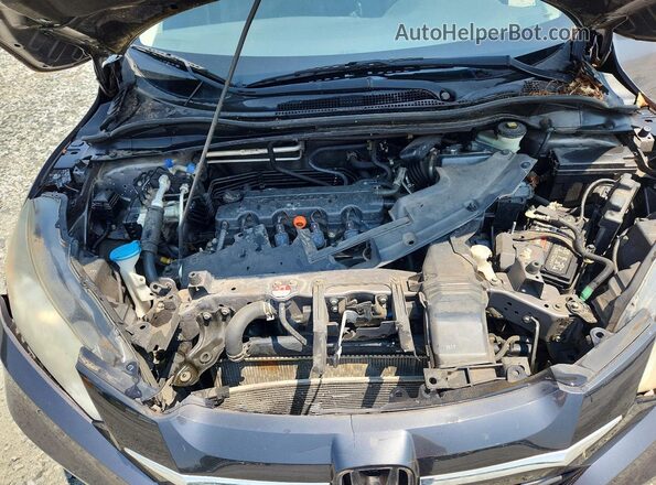3CZRU5H32GM707593 2016 HONDA HR-V Gray Rear interior view