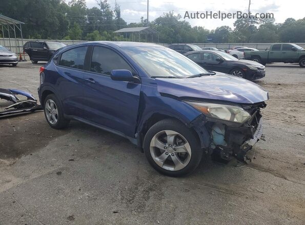 3CZRU5H32HM720619 2017 HONDA HR-V Blue Delantero derecho