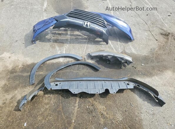 3CZRU5H32HM720619 2017 HONDA HR-V Blue Vista del compartimento del motor