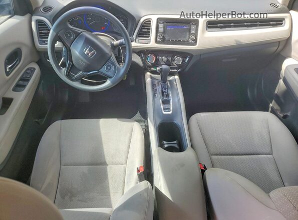 3CZRU5H32HM720619 2017 HONDA HR-V Blue Vista del salpicadero