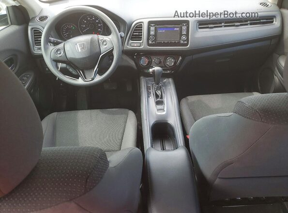 3CZRU5H32KG708833 2019 HONDA HR-V Black Dashboard view