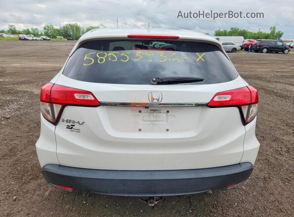 3CZRU5H32KM100604 2019 HONDA HR-V White უკანა ხედი