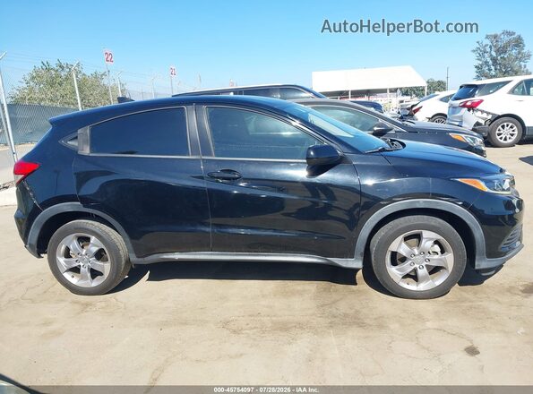 3CZRU5H32LM706681 2020 HONDA HR-V Black უკანა სალონის ხედი